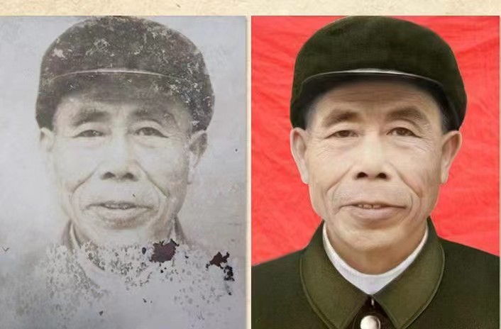 天河老照相馆修复旧照片地址电话老照片模糊修复-72